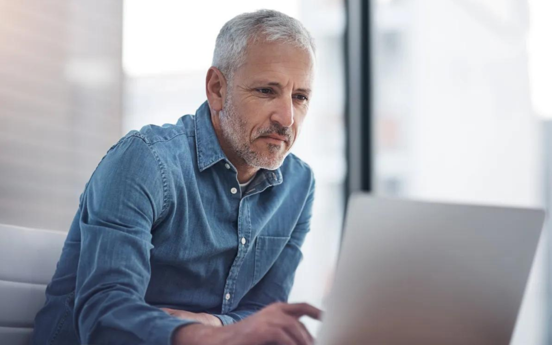 A business valuation chart showcasing growth and potential value, representing Meritus Group's free service for business owners.